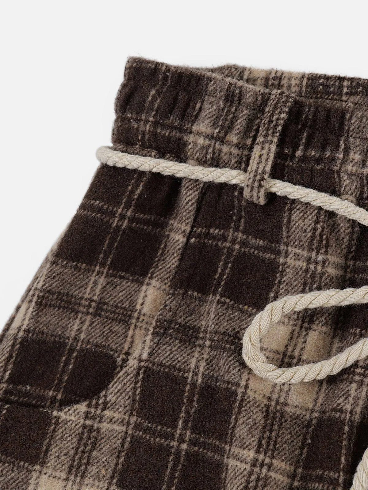 Aelfric Eden Vintage Plaid Barrel Pants