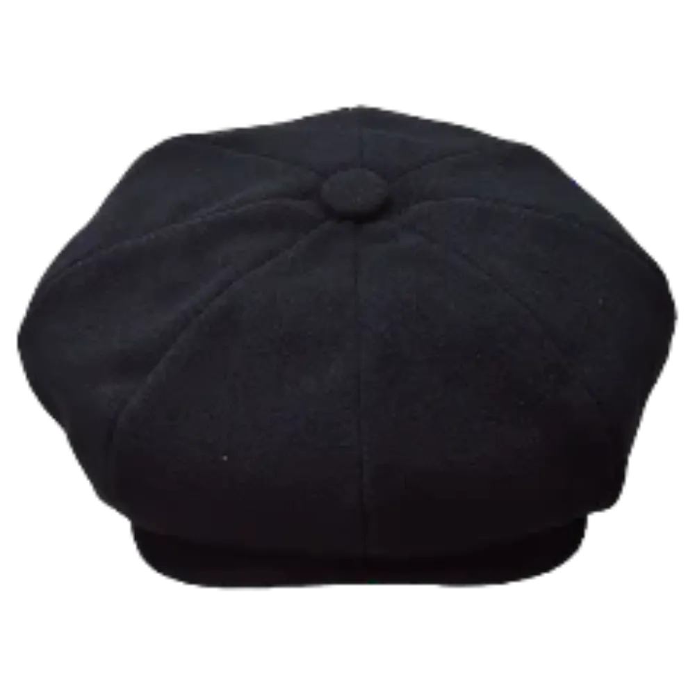 Apple wool black men's hats bruno capelo mens hats