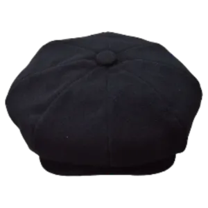 Apple wool black men's hats bruno capelo mens hats