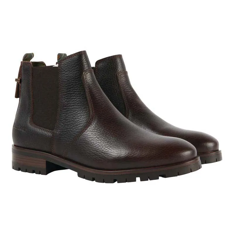 Barbour Nina Ladies Chelsea Boot - Dark Brown