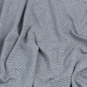 Blue Shiny Tweed Fabric 1199