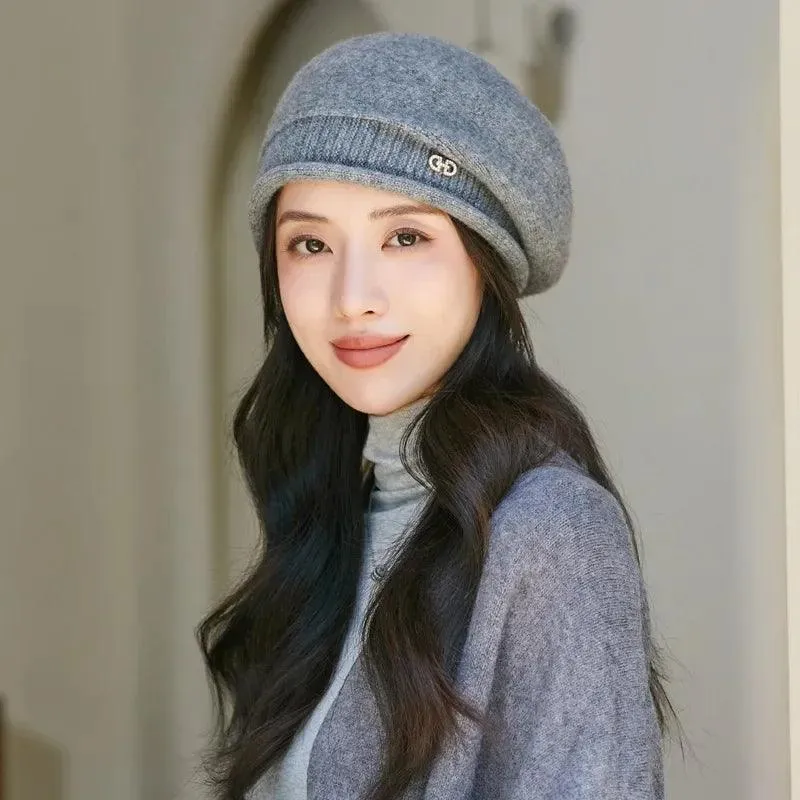 Chic Wool Berets for Women - Trendy Winter Fashion Accessory