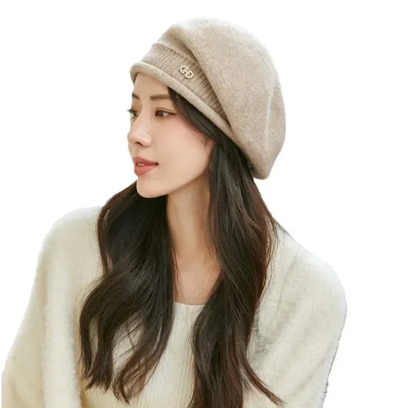 Chic Wool Berets for Women - Trendy Winter Fashion Accessory