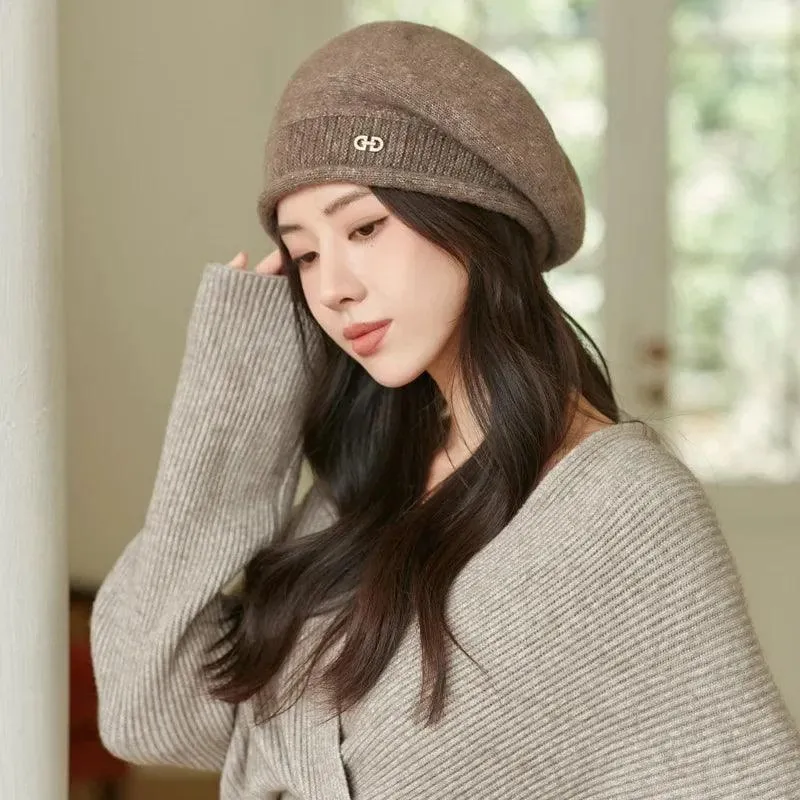 Chic Wool Berets for Women - Trendy Winter Fashion Accessory