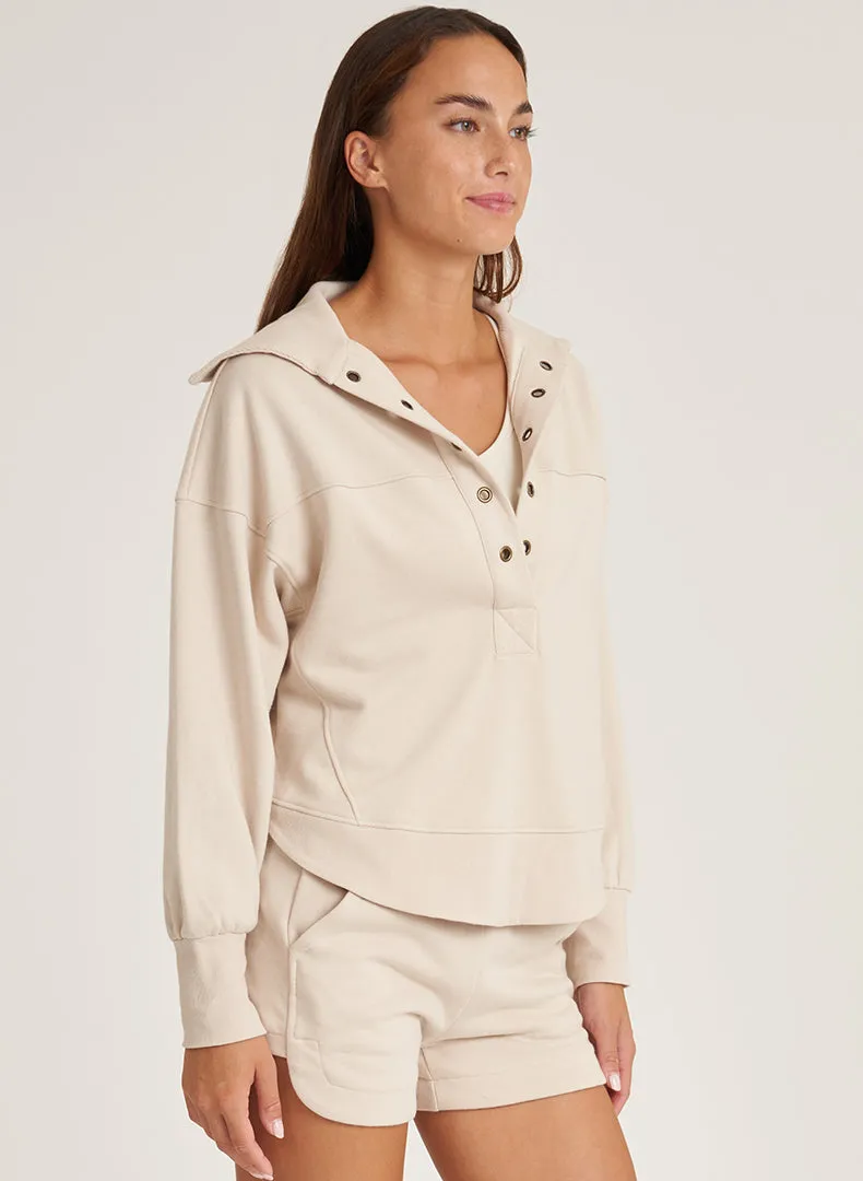 Cloud Oversized Collar Pullover