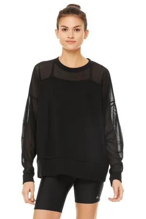 Contoured Pullover - Black