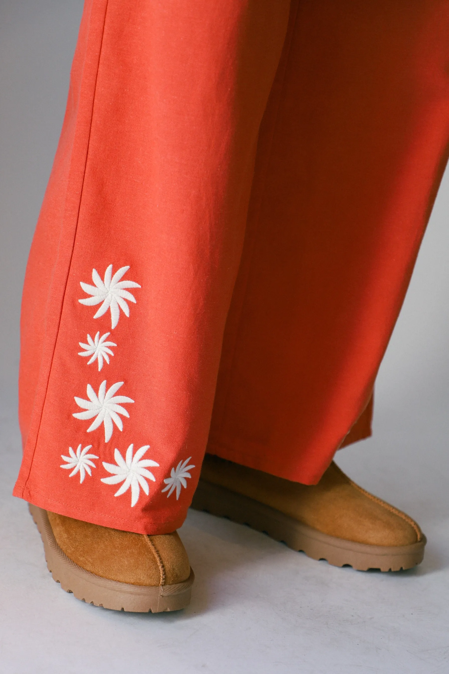 Coral Foral Pant