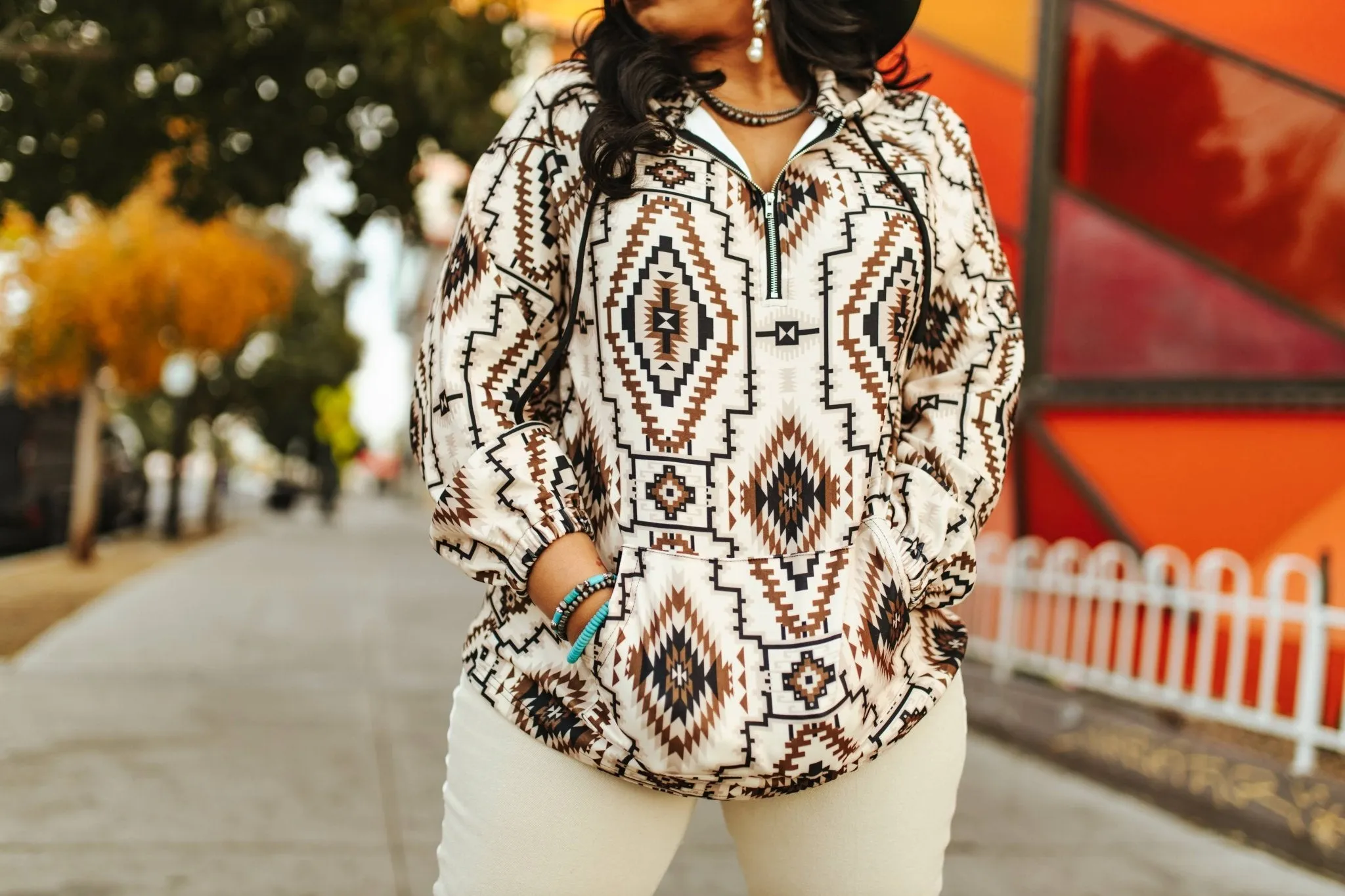 Desert Sands Aztec Pullover