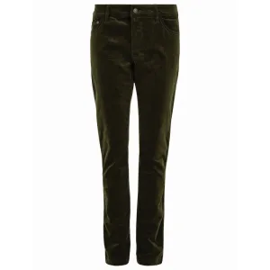 Dubarry Honeysuckle Ladies Stretch Pincord Jeans - Olive