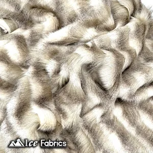 Fancy Feather Long pile Faux Fur Fabric | 3” Pile