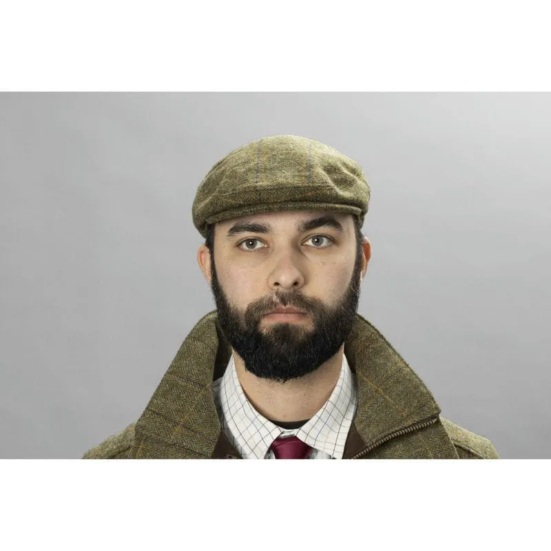 Harkila Kenmore Mens Flat Cap - Forest Green