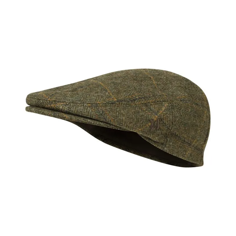 Harkila Kenmore Mens Flat Cap - Forest Green