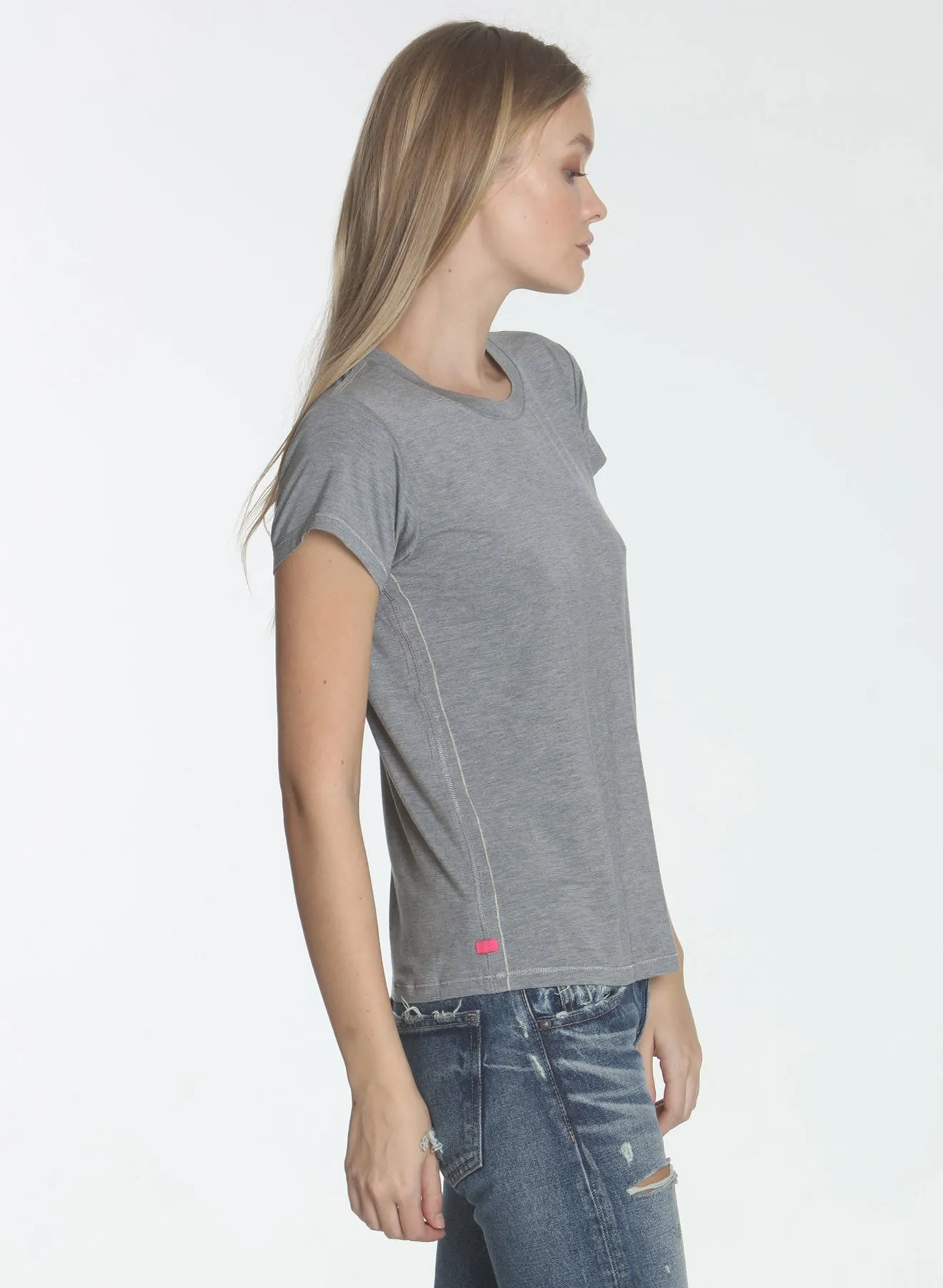 Kate Classic Crew - Grey