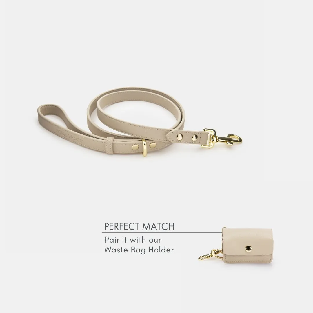 Leash 4ft - Vegan Leather - Cupertino