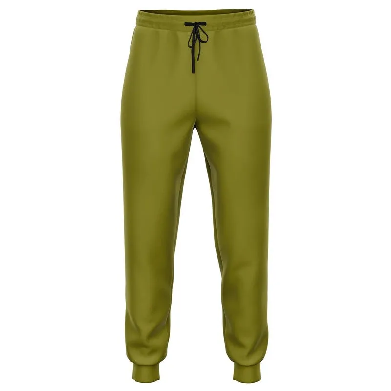 Medium Dark Midtone Yellow Joggers | Unisex | with PLUS sizes | C0M0Y80K60