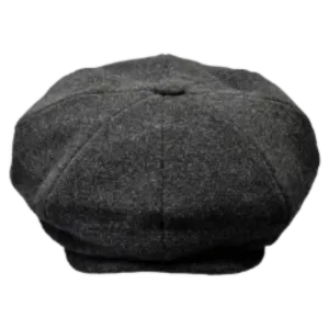 Men's Gray Apple Hat 100% Wool