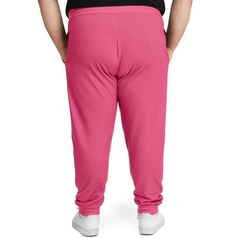 Midtone Pink Joggers | Unisex | with PLUS sizes | C0M80Y20K0