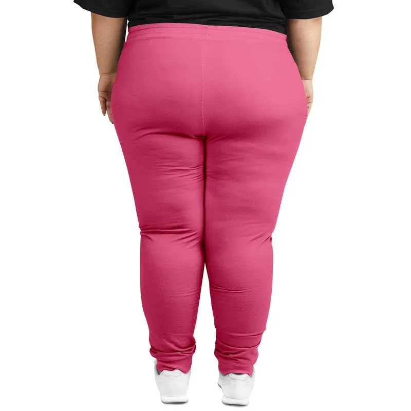 Midtone Pink Joggers | Unisex | with PLUS sizes | C0M80Y20K0