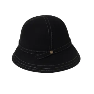 Mossant Paris Margot Wool Bucket - Black