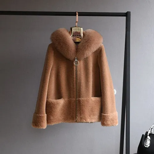 Perfect Opportunity Women's Real Fur Coat