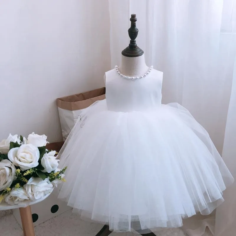 "Eloise" Special Occasion Dress - White