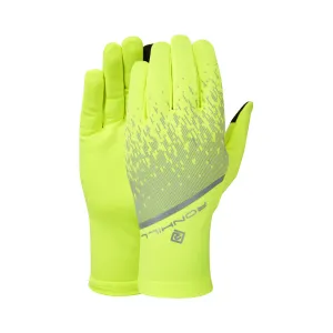 Ronhill | Unisex Reflect Glove - Fluo Yellow/Reflect