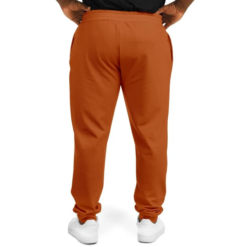 Shaded Orange Joggers | Unisex | with PLUS sizes | C0M75Y100K30