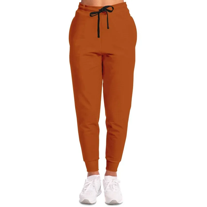 Shaded Orange Joggers | Unisex | with PLUS sizes | C0M75Y100K30