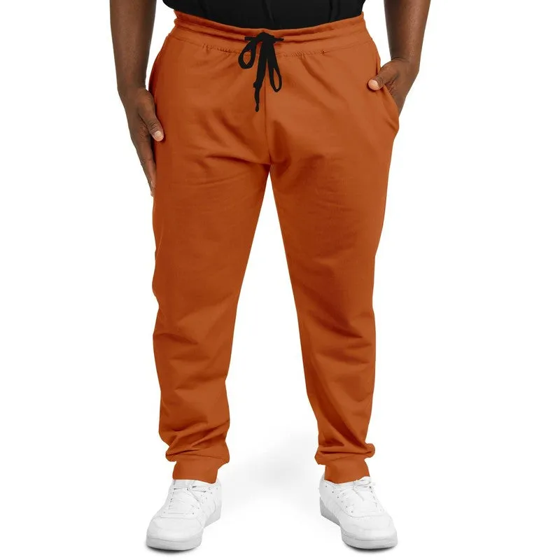 Shaded Orange Joggers | Unisex | with PLUS sizes | C0M75Y100K30