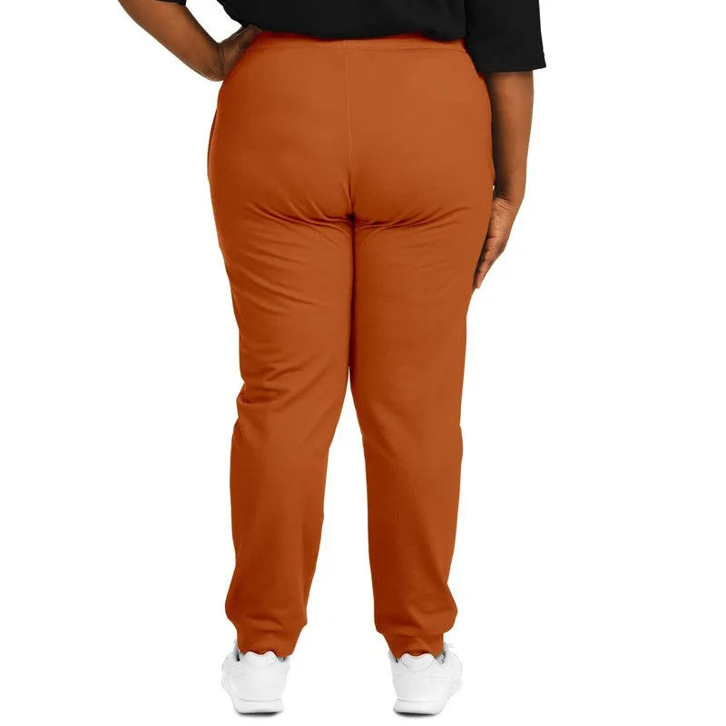 Shaded Orange Joggers | Unisex | with PLUS sizes | C0M75Y100K30