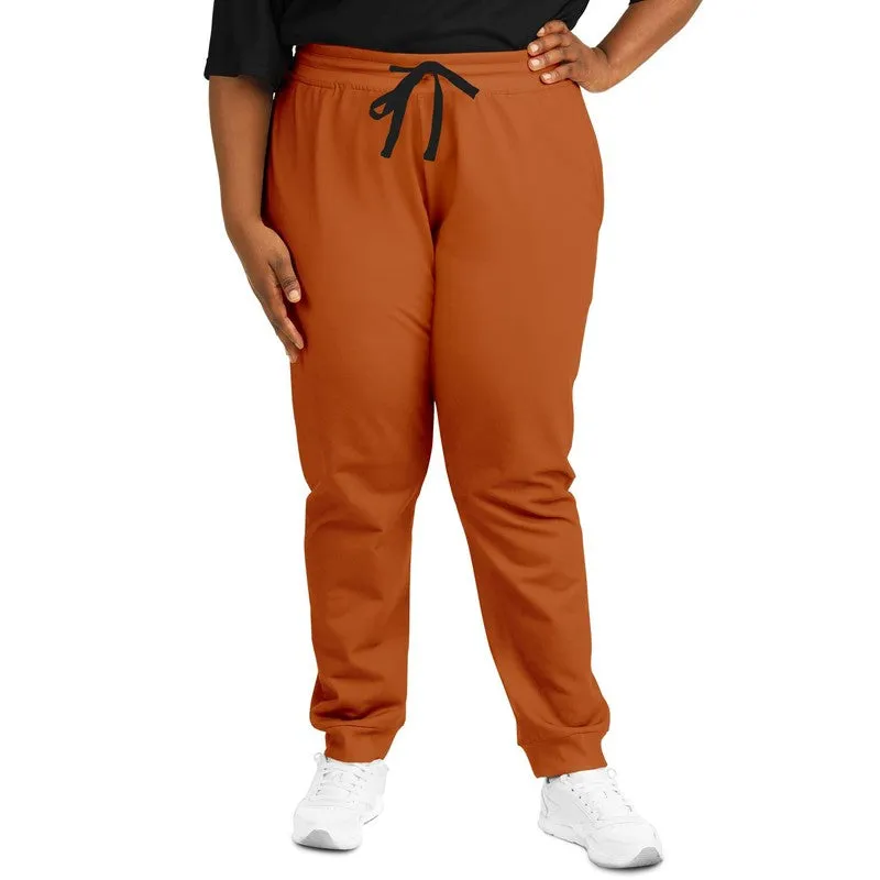 Shaded Orange Joggers | Unisex | with PLUS sizes | C0M75Y100K30