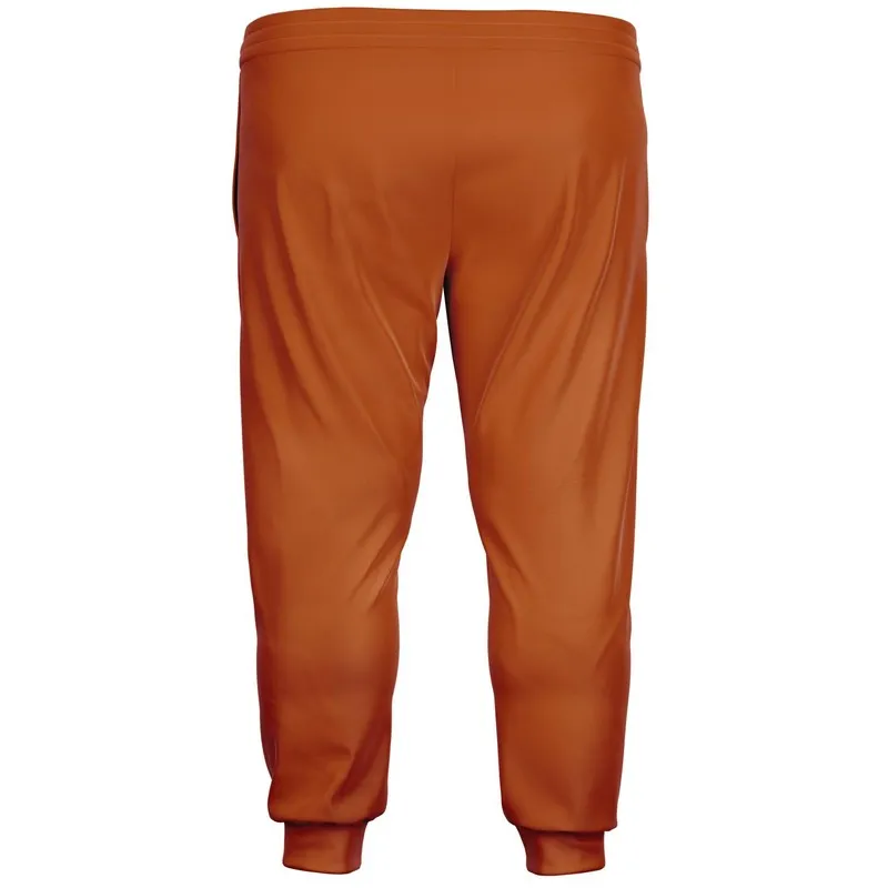 Shaded Orange Joggers | Unisex | with PLUS sizes | C0M75Y100K30