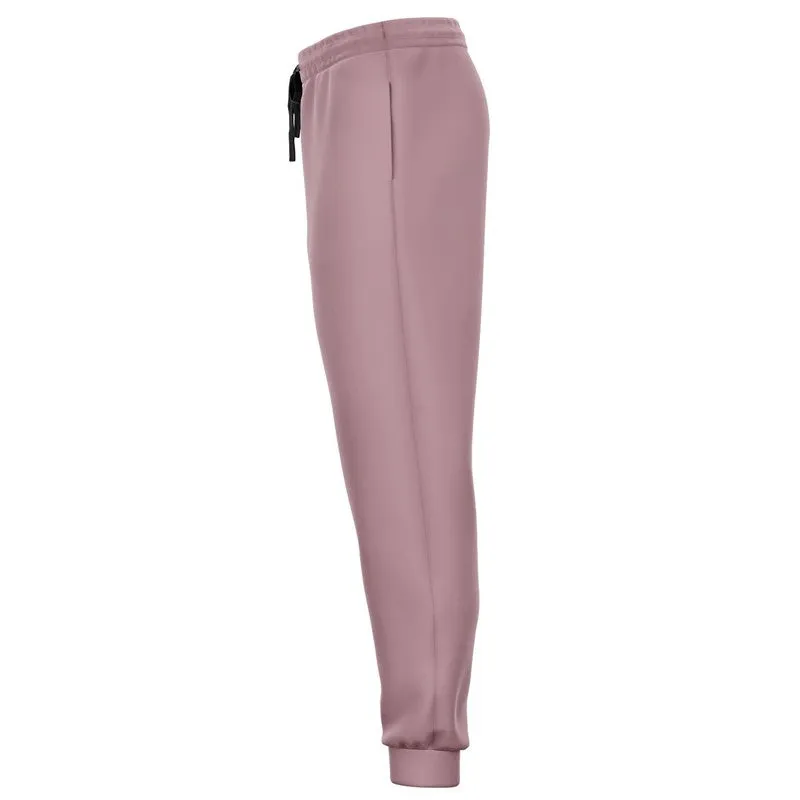 Shaded Pale Pastel Pink Brown Joggers | Unisex | with PLUS sizes | C0M30Y8K30