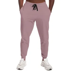 Shaded Pale Pastel Pink Brown Joggers | Unisex | with PLUS sizes | C0M30Y8K30