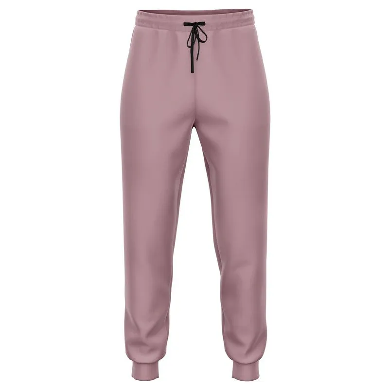 Shaded Pale Pastel Pink Brown Joggers | Unisex | with PLUS sizes | C0M30Y8K30