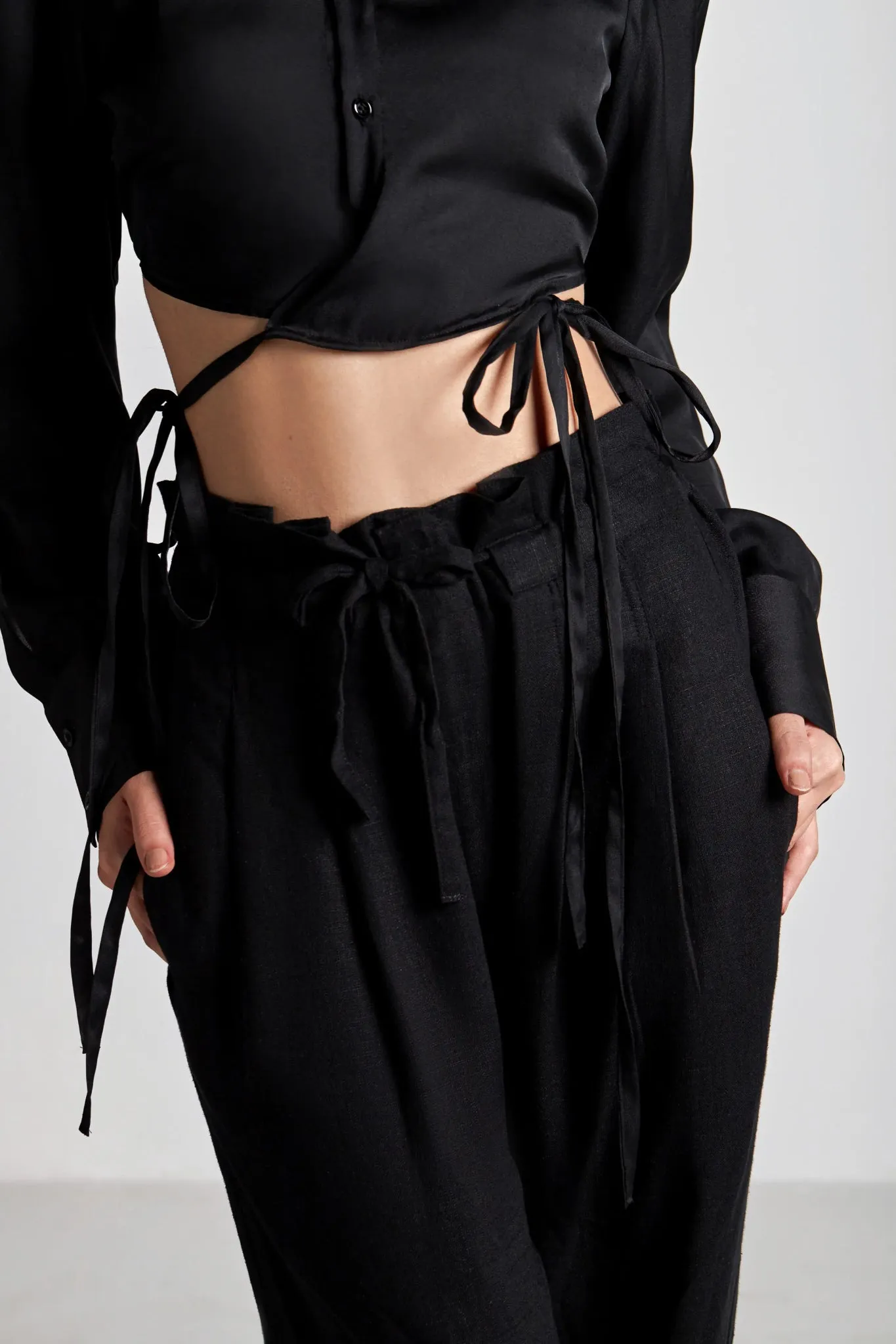 Soot Paperbag Pants