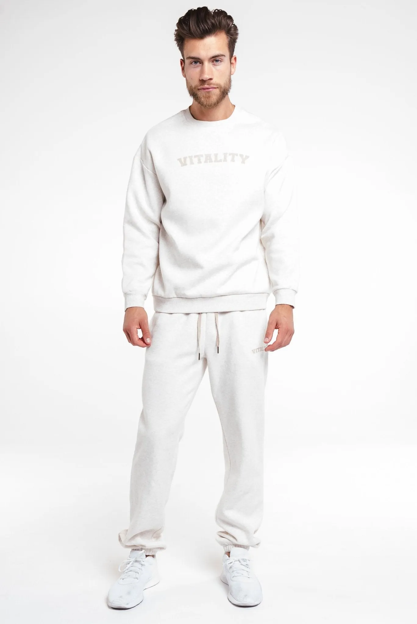 Vitality Cozy Uni Jogger - Oat Marl