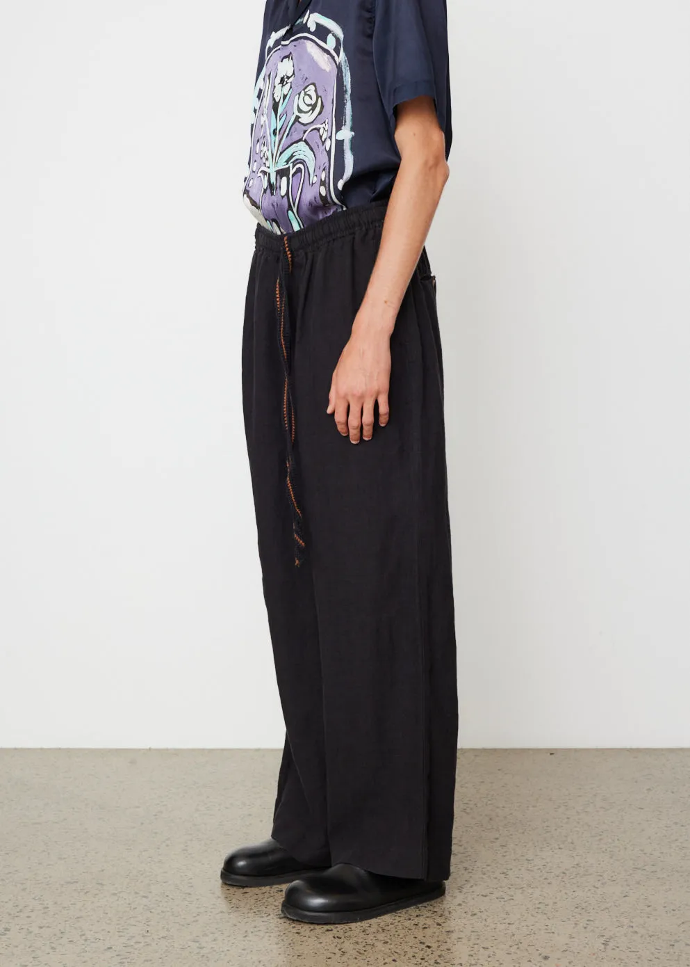 Wide Leg Linen Pants