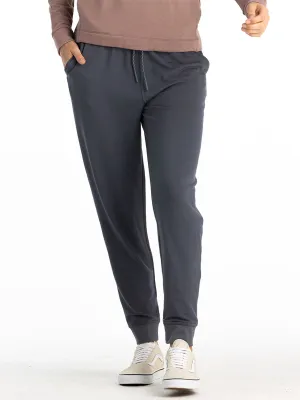 Women's Bamboo Lightweight Fleece Jogger - Storm Cloud