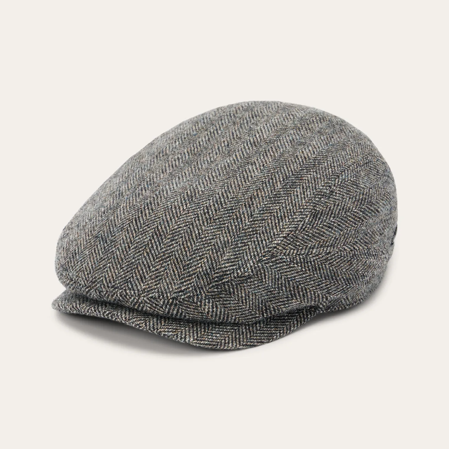 Wool Herringbone Driver Cap