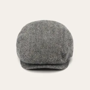 Wool Herringbone Driver Cap