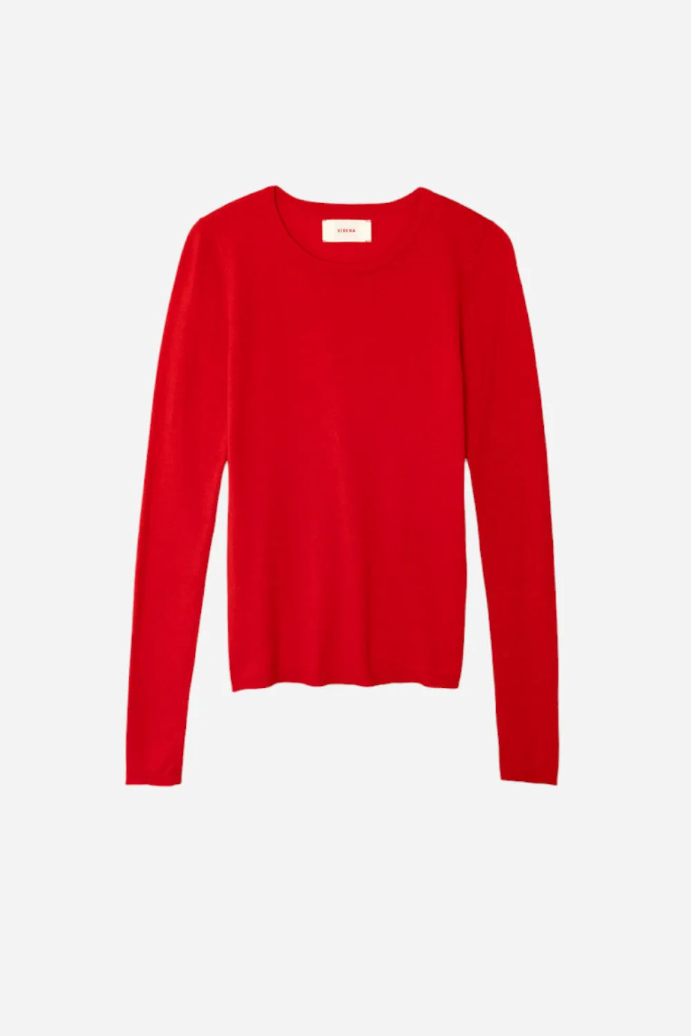 Xirena Crewe Sweater in Bright Flame